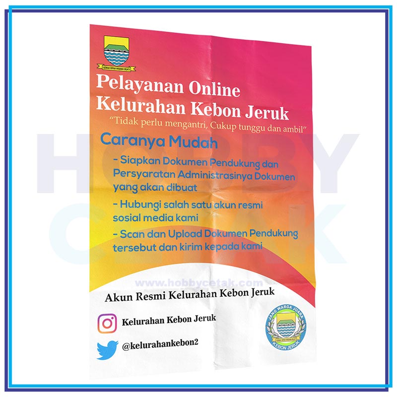 Brosur Custom - Kebon Jeruk