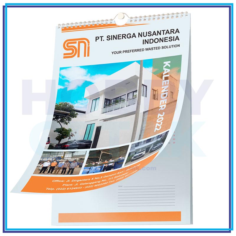 Kalender Dinding - Contoh 3