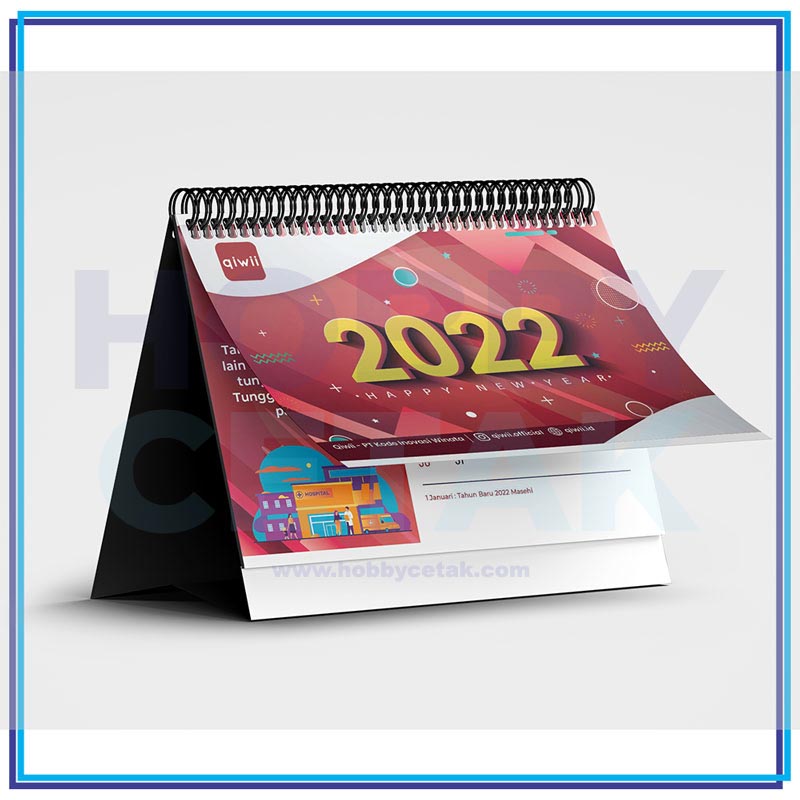 Kalender Meja - Contoh 2