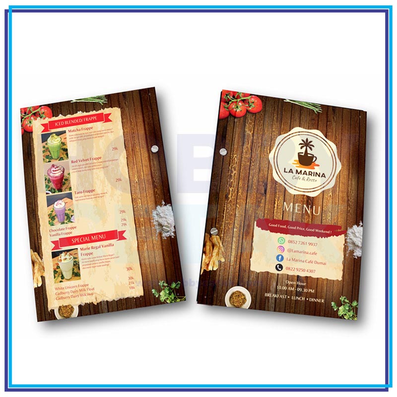 Buku Menu Baut - Contoh 1