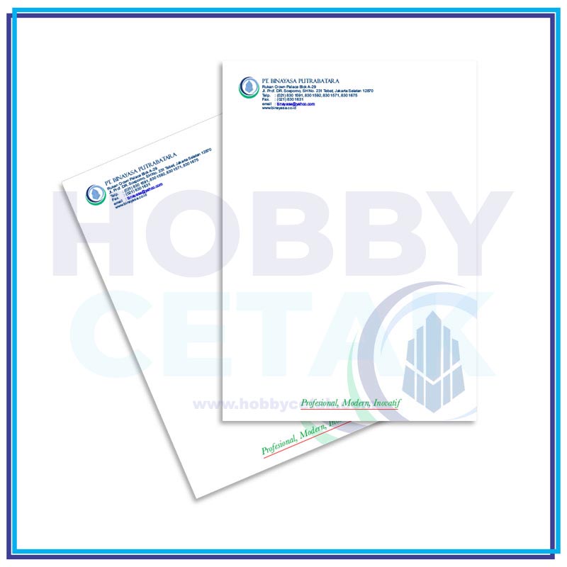 Kop Surat Custom - Contoh 2