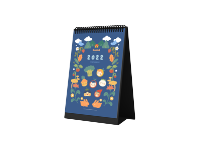 Kalender Meja Vertikal 1